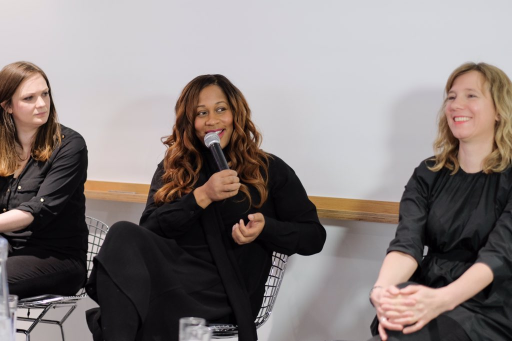 SuperunionHQ's tweet photo. 'Getting together with people who think differently is the secret to great creativity.' - Karen Blackett, @WPP @Medium @Blackett_kt speaking at this morning's panel for #IWD https://t.co/zvP1B4BZl9