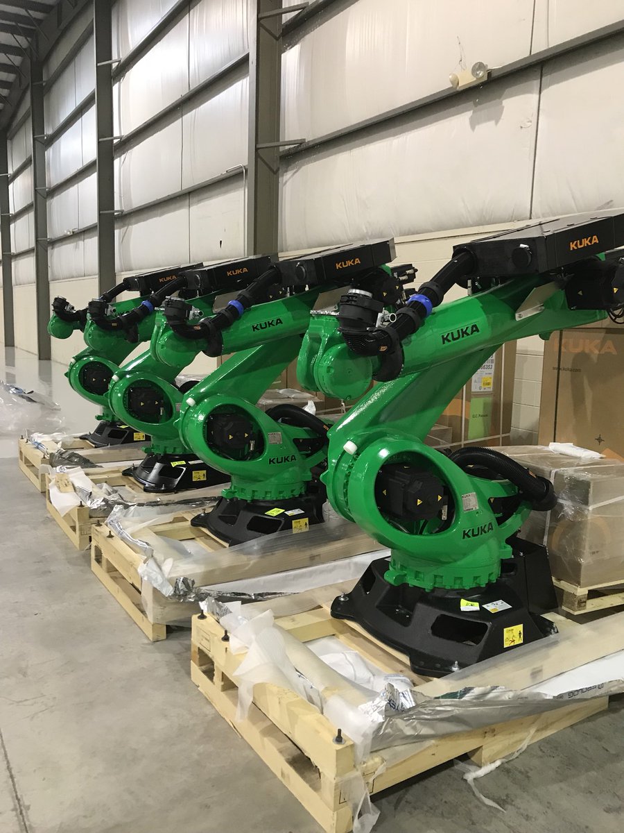 New bots for <a href="/BranchTechno/">Branch Technology</a> in our new facility.