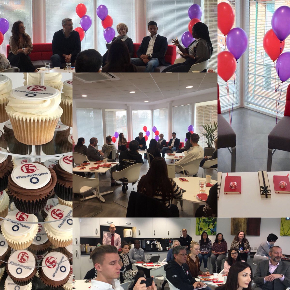 F5_EMEA's tweet image. Kicking off our inaugural #IWD2018 panel discussion at our HQ in Chertsey. #PressForProgess @womensday @wherewomenwork