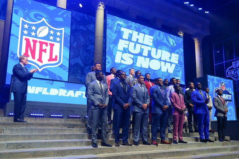 AJCsports's tweet photo. Georgia among four states that supply most NFL draft picks https://t.co/wsKYJmztZG https://t.co/KxXmZyvCRL