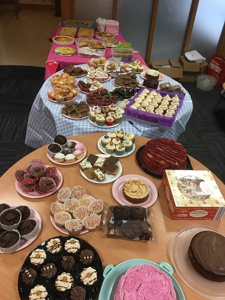 fastrackreclaim's tweet photo. Our CwCUK Bake Sale is underway! @CwC_UK #charity #cancer #children #fundraising #bakesale https://t.co/szMoKMKh2m