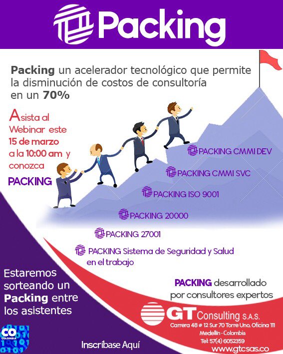 gtcsas's tweet photo. Gran lanzamiento 15 de marzo 2018, 10:00 am hora Colombia.
Link para registro: https://t.co/LDwrjbMOzc
Sortearemos un packing entre los asistentes. https://t.co/7gEy6Y4FBB
