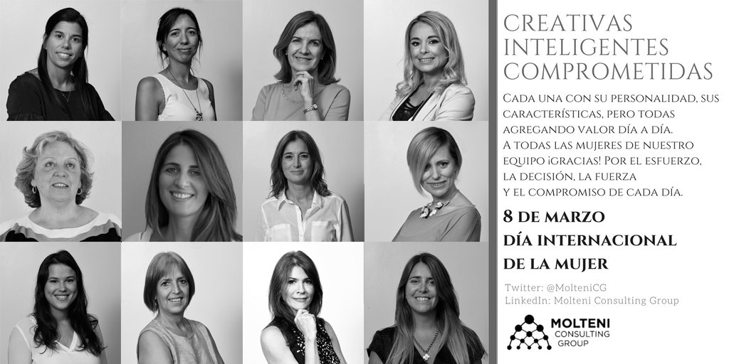 MolteniCG's tweet photo. En MCG la mitad de nuestro equipo son mujeres 
#WomensDay 
#DiaInternacionalDeLaMujer
#JuntasSomosMas https://t.co/FLyyBJxgUQ