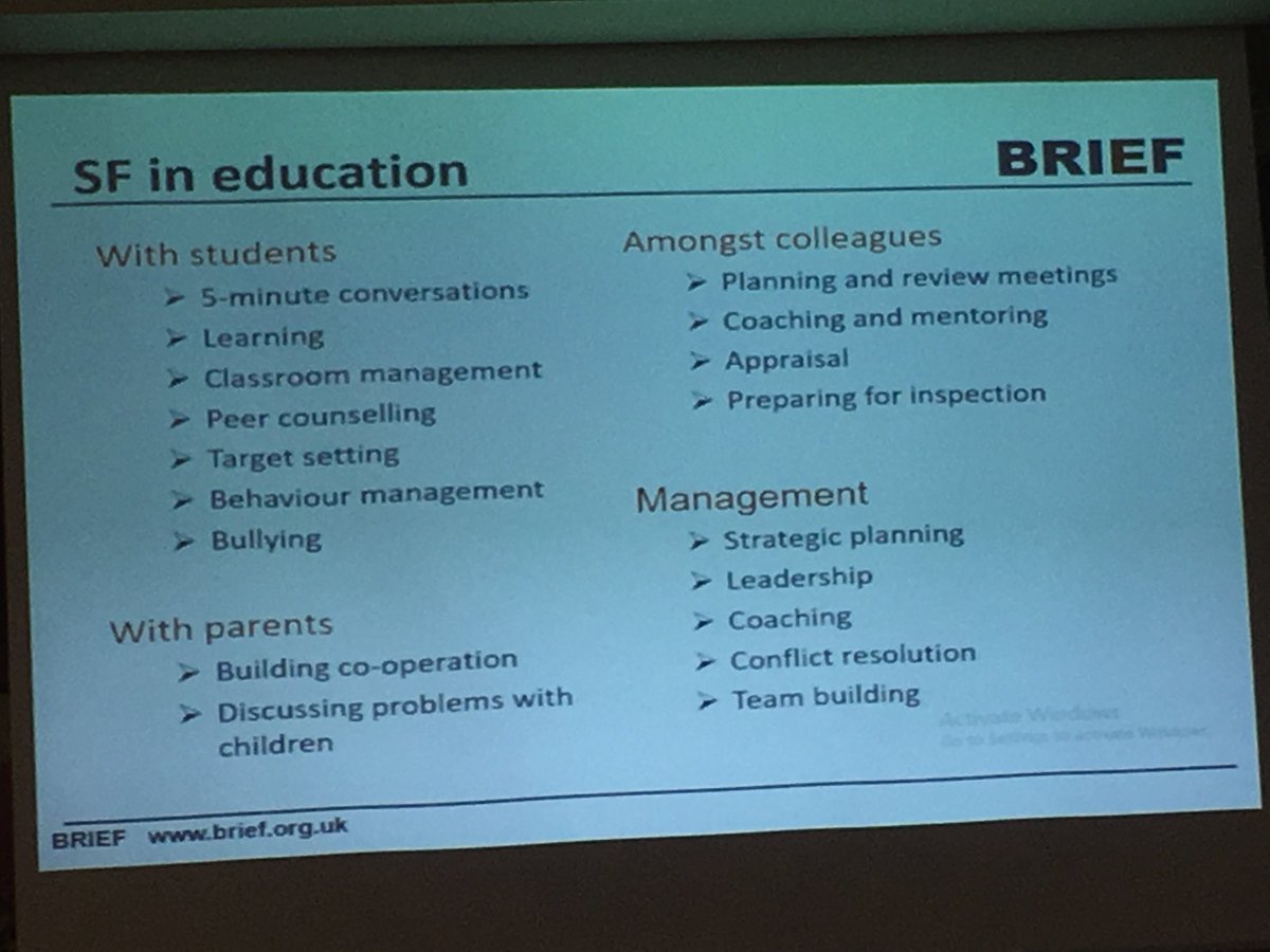 jcsplibraries's tweet photo. Day 1 of Solution Focused Brief Therapy training for our team of librarians - with Evan George of @briefsolutions #librarianlearning #SolutionFocus https://t.co/nvuVTWwQ9Q