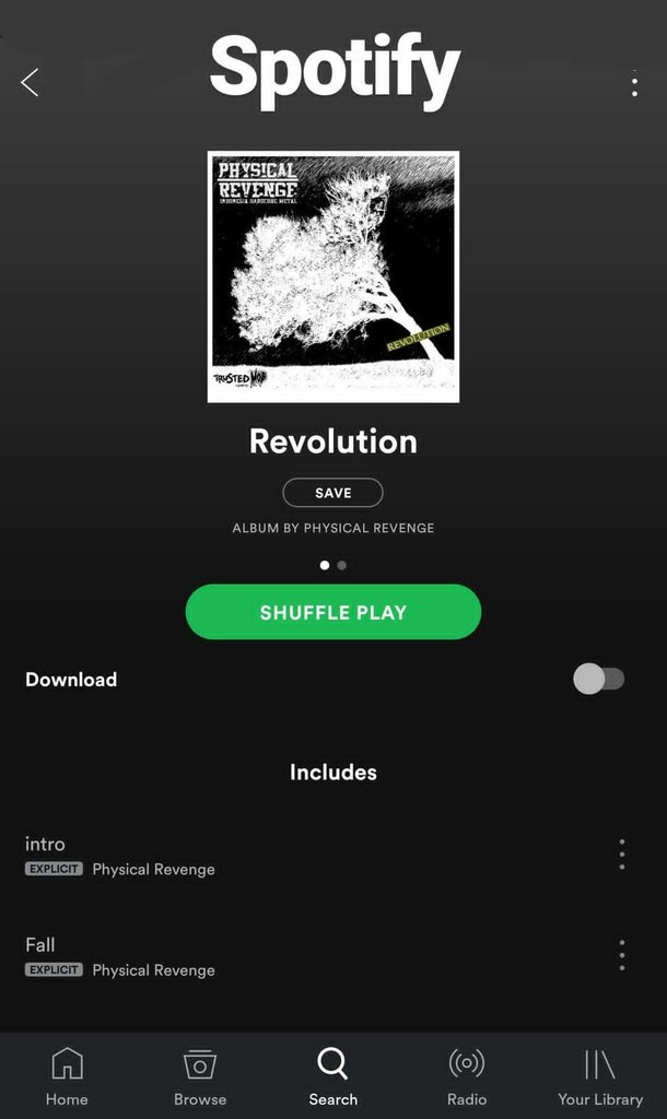 Your can sing with us on open.spotify.com/album/6vKs4ccw… #physicalrevengenews #news #trand