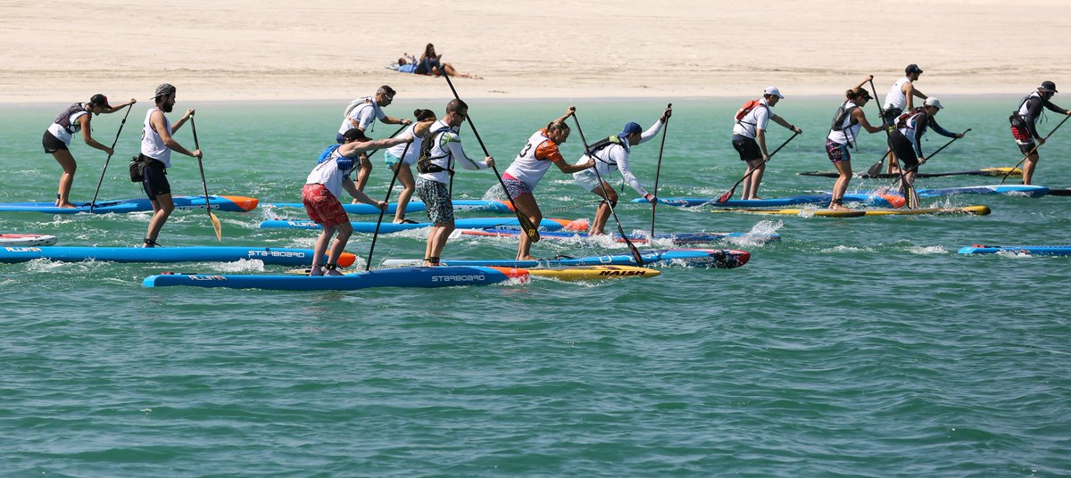 It was great fun organizing the 3rd edition of #DXBpaddling, held on March 3rd 2018 in conjunction with <a href="/DubaiBoat/">Dubai Boat Show</a> 
Congrats to all #SUP, #Kayak , #Surfski's and #Outrigger #paddlers who signed up for the 12km Challenge around Seahorse Island!