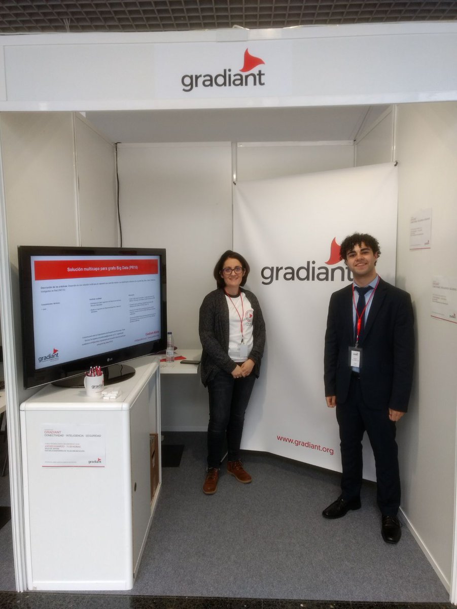 Gradiant's tweet photo. Quieres conocer #LifeSensor #FaceIDNN #CounterUAS o #selfiensign? Nuestra compañera @leticiatorrejon te lo cuenta!! Pásate por nuestro espacio en el @forodeemprego https://t.co/clZmpNZoy6 https://t.co/JcUGHMRsfk
