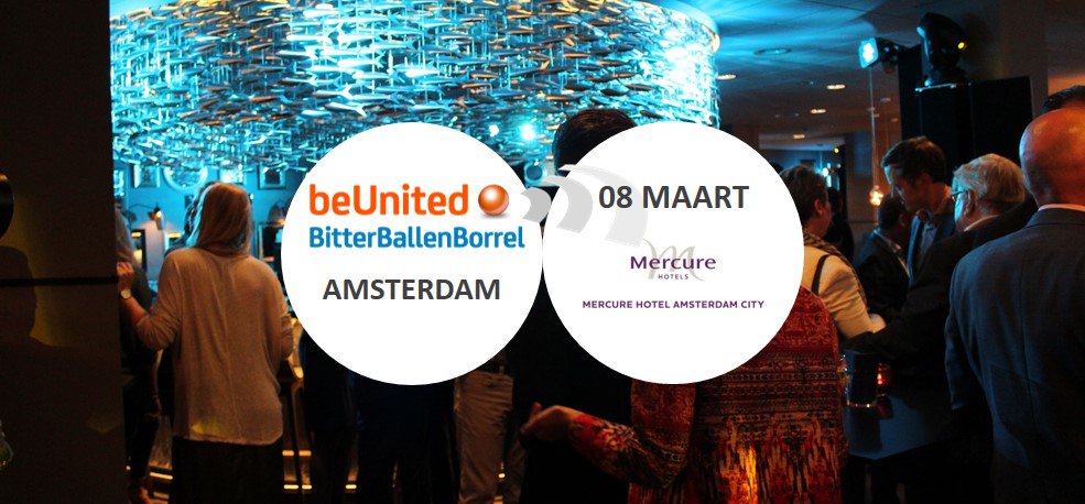 VANMIDDAG 1700 uur - VERENIGEN, INSPIREREN en VERBINDEN - BitterBallenBorrel Amsterdam - dlvr.it/QKCxbz