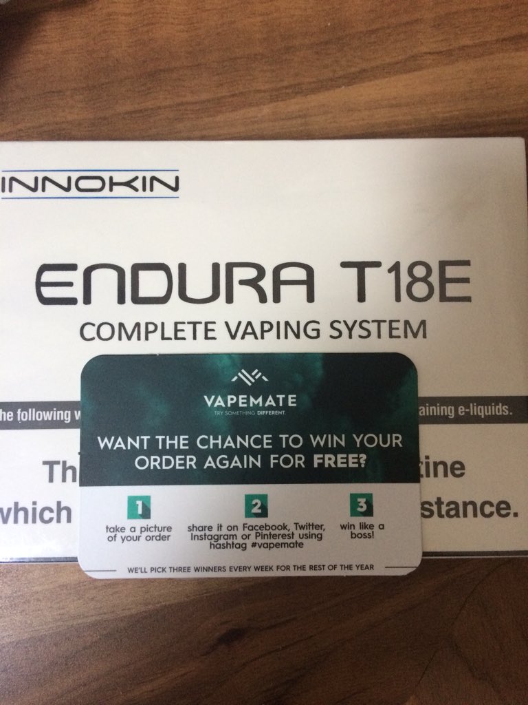 d17j17h17's tweet photo. #vapefam #vapemate @VapemateUK #vapemail 
Great deal guys 👏😁 another friend off the #Stinkeys #Doc😇#StarterKit £21 delivered #MTL https://t.co/T7uBFHAHGC
