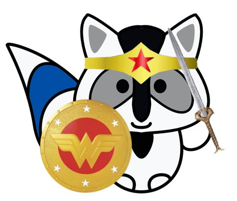 eloquenscom's tweet photo. What do you think of our #WonderWoman Eloquoon in honor of #InternationalWomenDay2018 ? Nailed it? Stick to the day job? #Wonderquoon https://t.co/76ZYzZo6ED