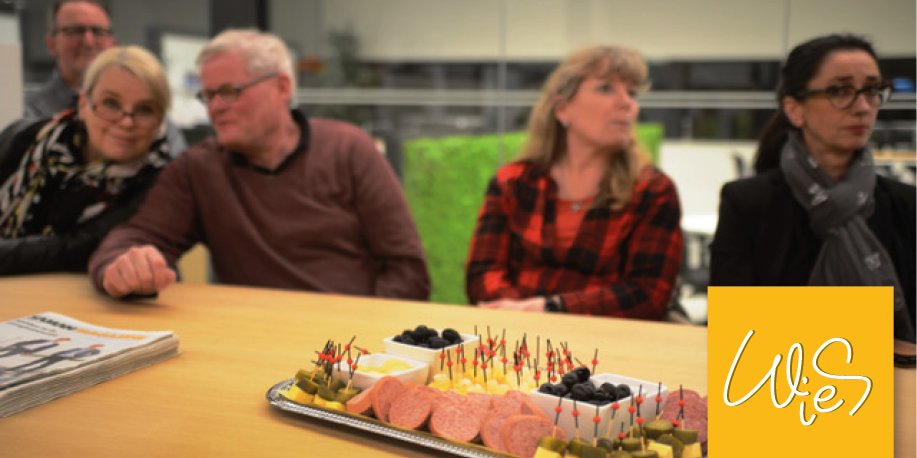 Afgelopen maandag de catering mogen verzorgen bij het eerste lokale verkiezingsdebat bij @SamanGroep. Kleur bekennen doen we niet, smaak wel! (Foto: WereldRegio)