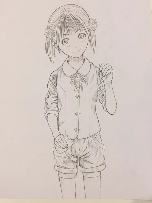 #ただいま収蔵品整理中!文化財害虫編の表紙下描きとラフが出てきました。基本的にアナログで下描きしてから、スキャンしてコミスタでトレースしています。
#イラスト #博物館 #資料館 #学芸員 