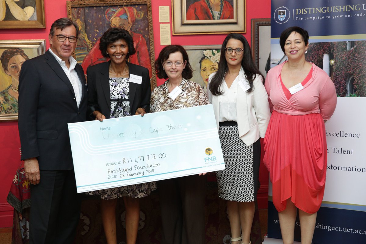 uctalumni's tweet photo. @UCTDisability has been granted more than R11 million over three years by the @FirstRand Foundation to support the rights and needs of disabled students at the university.
#UCTAlumni #DistinguishingUCT https://t.co/Q5ds77xOJ9
