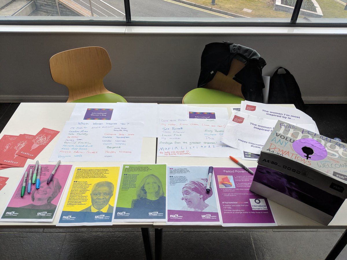 KatherineAxten's tweet image. Celebrating #internationalwomensday 
Come down to #uswsu and tell us who your inspirational woman is! 
@MissPhilbin is mine!
#USW_IWD2018 #USWSUIWD