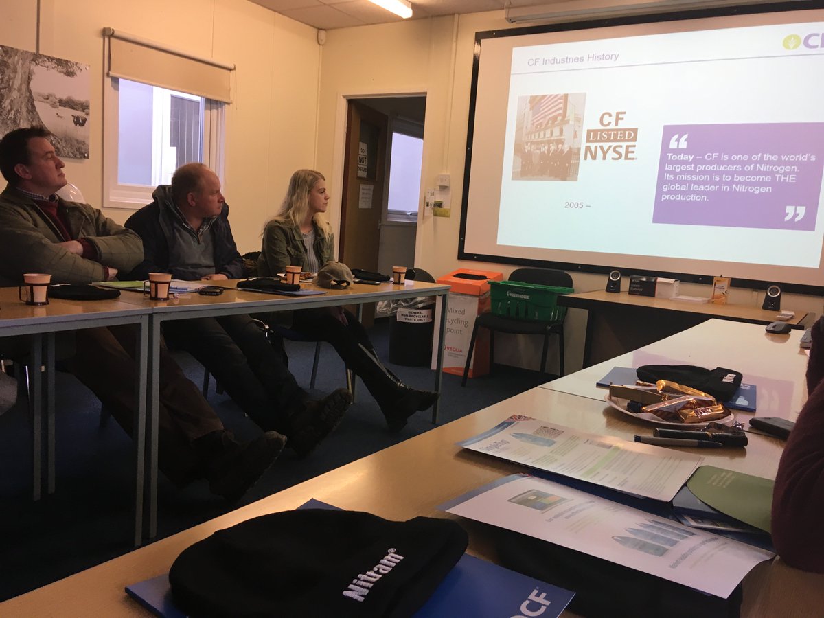 ADMAgriculture's tweet image. Thank you to everyone who made it through the snow to join us for the @cffertilisers factory tour in Billingham this morning. A great morning and well worth the effort #cffertilisers #Gleadell @GHattonGleadell
