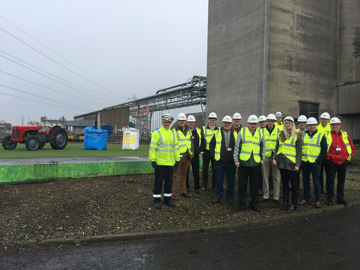 ADMAgriculture's tweet image. Thank you to everyone who made it through the snow to join us for the @cffertilisers factory tour in Billingham this morning. A great morning and well worth the effort #cffertilisers #Gleadell @GHattonGleadell