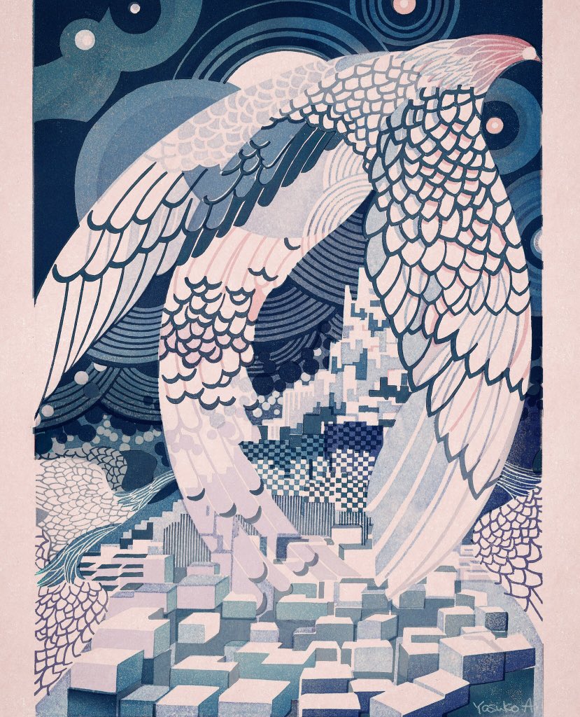 「何回も言うけど鳥が好き #私の作品もっと沢山の人に広がれ祭り 」|アオヤマヤスコ yasuko aoyamαのイラスト
