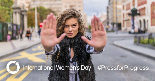 It's #InternationalWomensDay so around the world let's all #PressforProgress to accelerate #genderparity on #IWD2018 thndr.me/kNPRgD