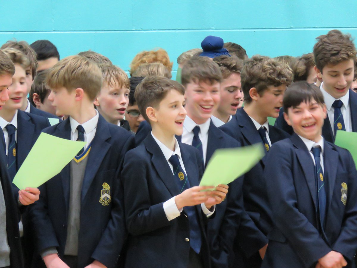 ReadingBlues's tweet photo. Congrats to Rich on winning House Song 2018 - with a unanimous vote from the judges. Aldworth came 2nd, Malthus 3rd, Hall 4th #70stheme #RBCSHouseEvents #RBCSMusic https://t.co/KD2E430uoz