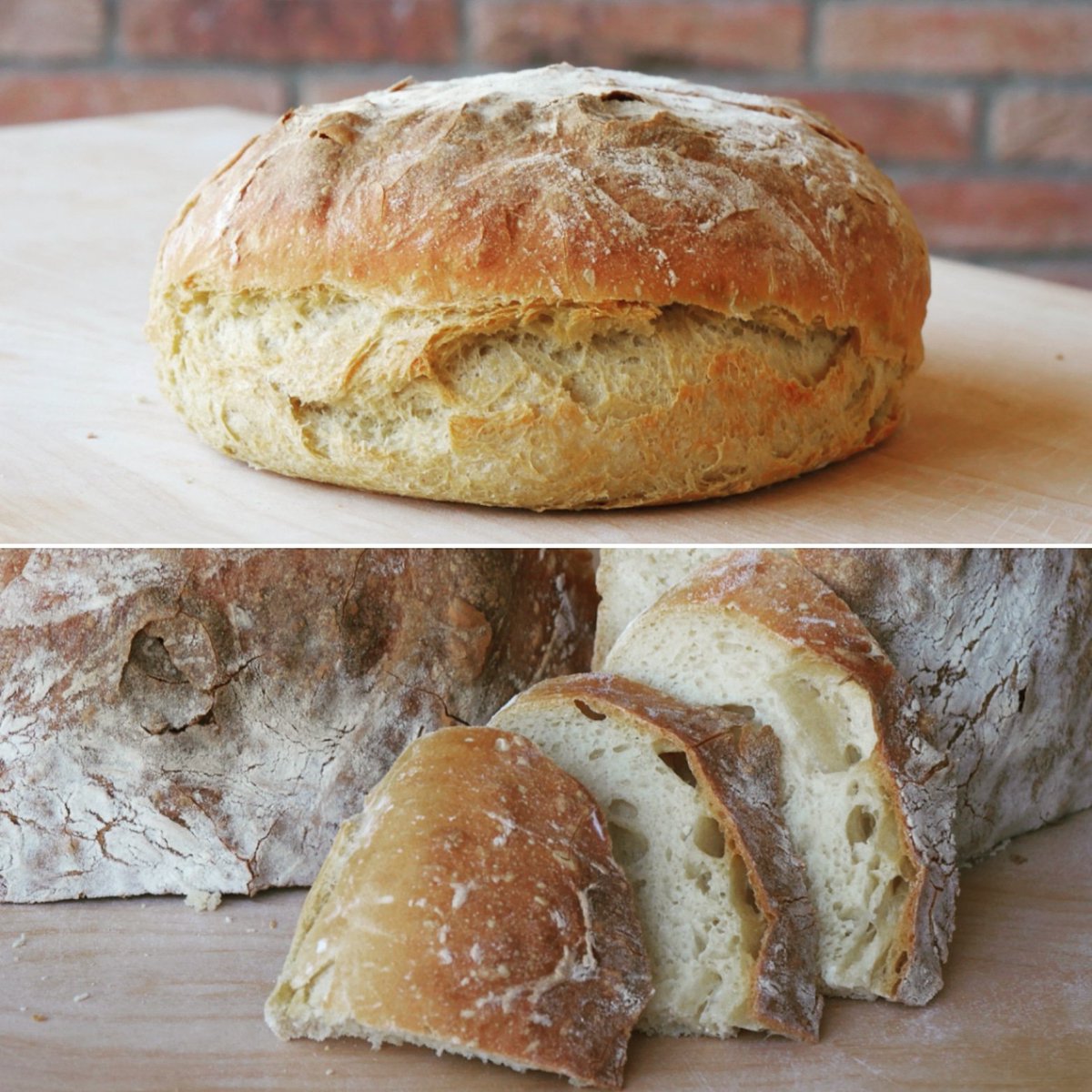 Pane semplice a Lunga Lievitazione 

#pane #panesemplice #panealungalievitazione #lungalievitazione #lievitodibirra #bread #italianbread #panefocaccia