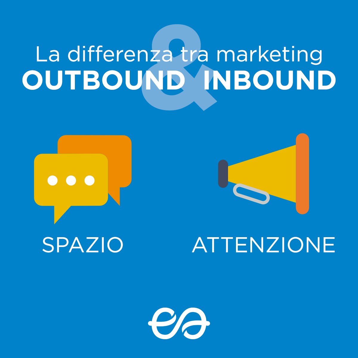 _InLead_'s tweet photo. Con il web gli "spazi pubblicitari" diventano potenzialmente infiniti. L'obiettivo è guadagnare l'attenzione del consumatore.
Ecco la differenza tra #outboundmarketing e #inboundmarketing 👇🏻
#Inlead #Infografica https://t.co/dfkB6m43Xt