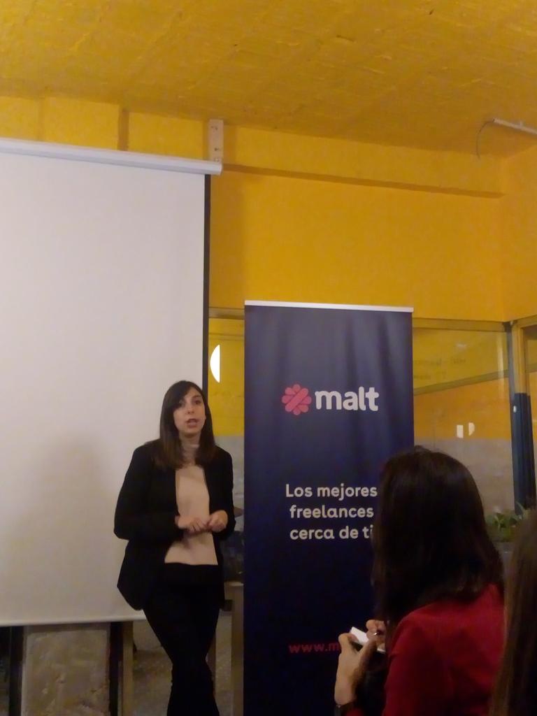 CometaCommunity's tweet photo. De la multinacional cosmetica al #emprendimiento : dejar el sueldo por la cualidad de vida. Eso es #jobfulness. Gracias a
las chicas de @malt_ES @ImpactHubMAD https://t.co/MRB4CpKWnz