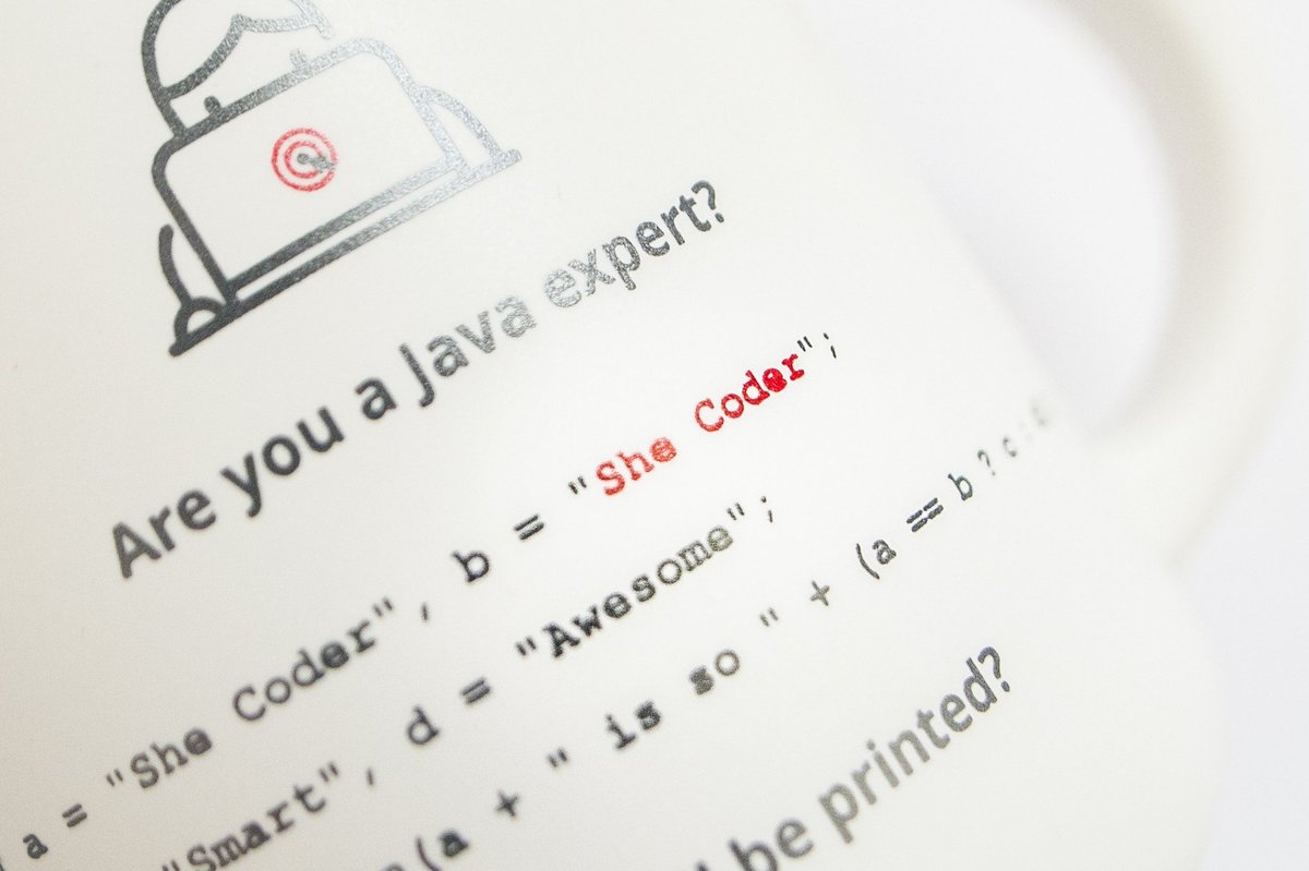 Najlepsze życzenia dla wszystkich IT girls! 😍🌸🌺🌼
Z okazji Waszego święta przygotowaliśmy szybki konkurs! 
Rozwiążcie zagadkę i zgarnijcie kubeczek Java Expert! 💟
Odpowiedzi wysyłajcie na naszego FB: goo.gl/3MHpLC
 #WomensDay #dzienkobiet #konkurs #programmer #java