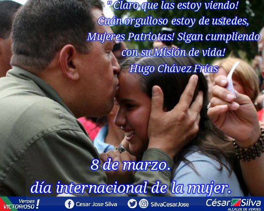 Feliz día | #8mar #DiaInternacionaldelasMujeres que días y la Patria siempre les de fuerza para continuar las luchas