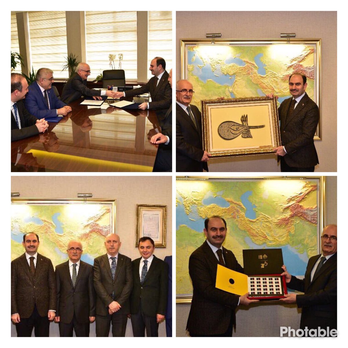 Tapu Kadastro Genel Müdürlüğü ile Posta ve Telgraf Teşkilatı A.Ş. Genel Müdürlüğü arasında e-tahsilat projesine ilişkin usul ve esasları belirleyen protokole ait ek protokolü imzalandı...