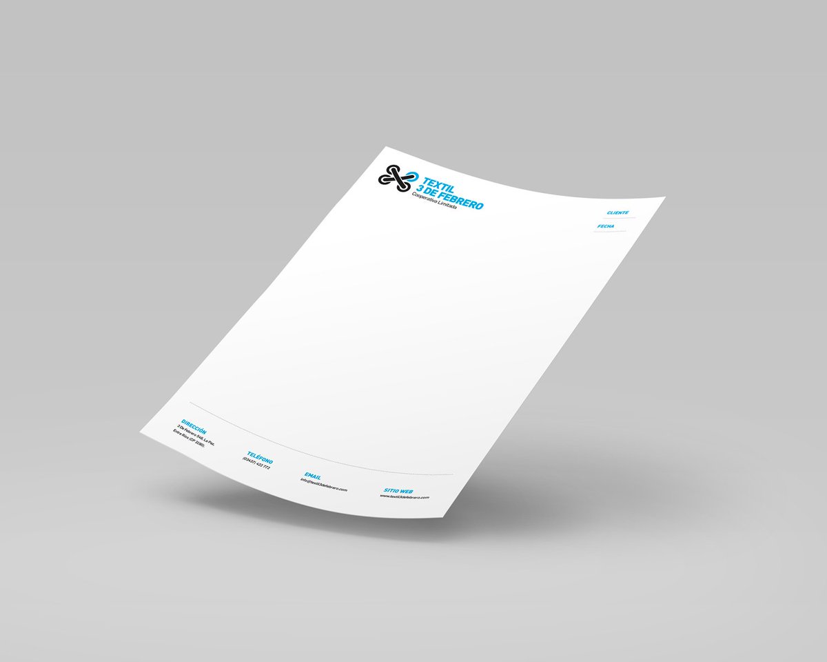 BorderlainEstud's tweet image. TEXTIL 3 DE FEBRERO | Identidad &amp;amp; Papelería. facebook.com/borderlainestu… #diseño #design #diseñográfico #graphicdesign #marca #branding #papelería #stationery