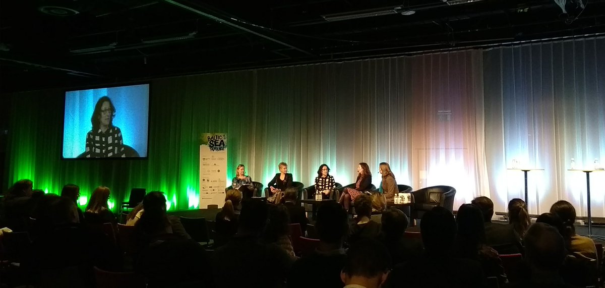 All women panel at #balticseafuture for
 #InternationalWomensDay #InternationalWomensDay2018 
#womenforbaltic