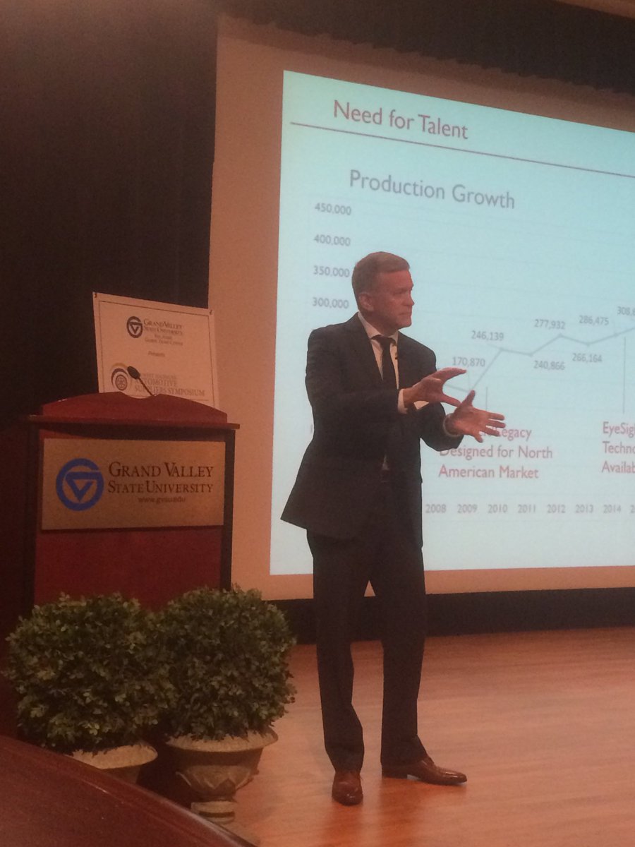 SonjaGlobal's tweet photo. Great start to 19th WM Automotive Supplier Symposium with Ed Wulbrecht@SUBARU & #WESTMIAUTO@ https://t.co/zyR8kDJnmq