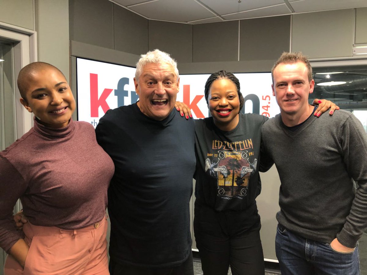 KFMza's tweet photo. The Cousin himself! Barry Hilton joined the #KfmMornings team to reflect on 35 years of making South Africa laugh as we celebrate #25YearsOfCoronation this week. Listen to the interview here: https://t.co/nFvIwlrNGY https://t.co/JPaLs0ddsr