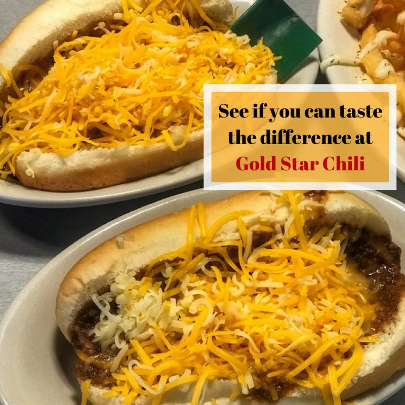TheAdventureMom's tweet photo. See if you can taste the difference at @goldstarchili #chilidifferently #ad #fhgs #vegetarian #yum #Cincinnati https://t.co/mNu09LfY6T https://t.co/eUUDKi7nLI