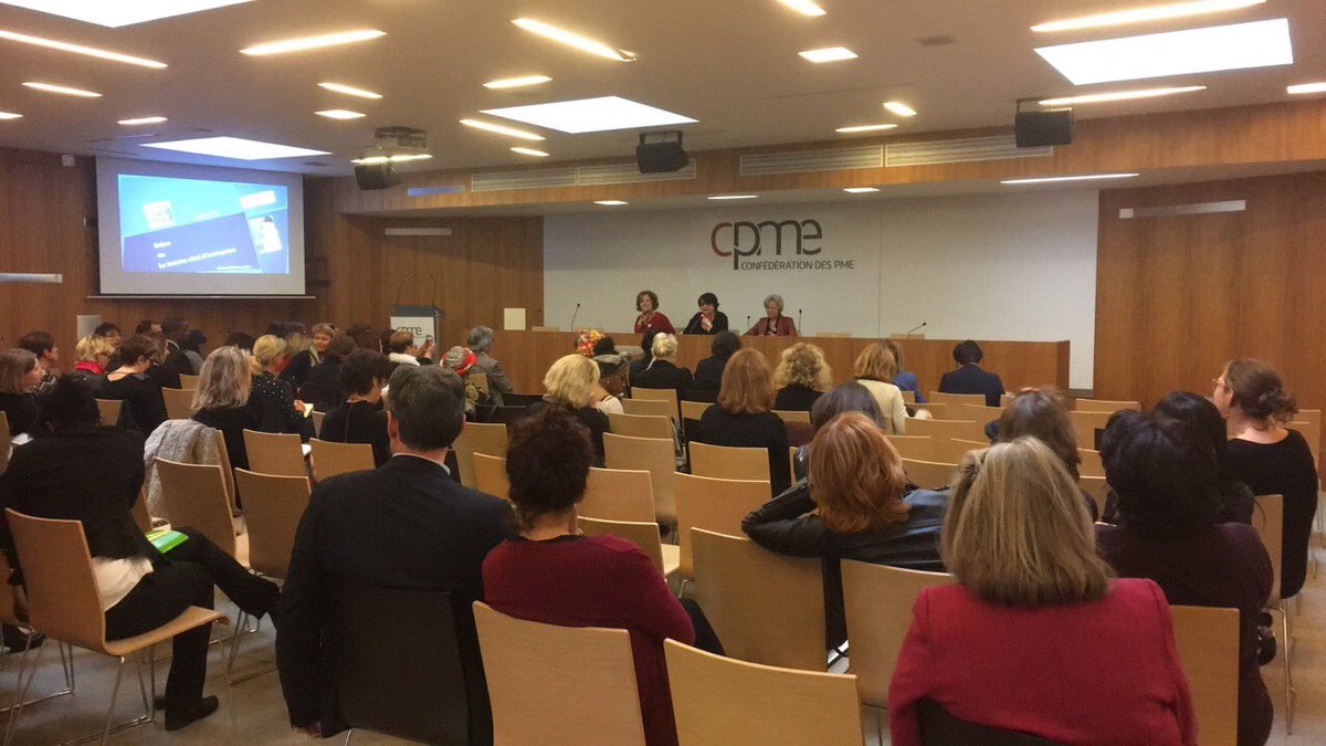 En direct, le salon de la femme chef d'entreprise à commencé au siège de la CPME National !