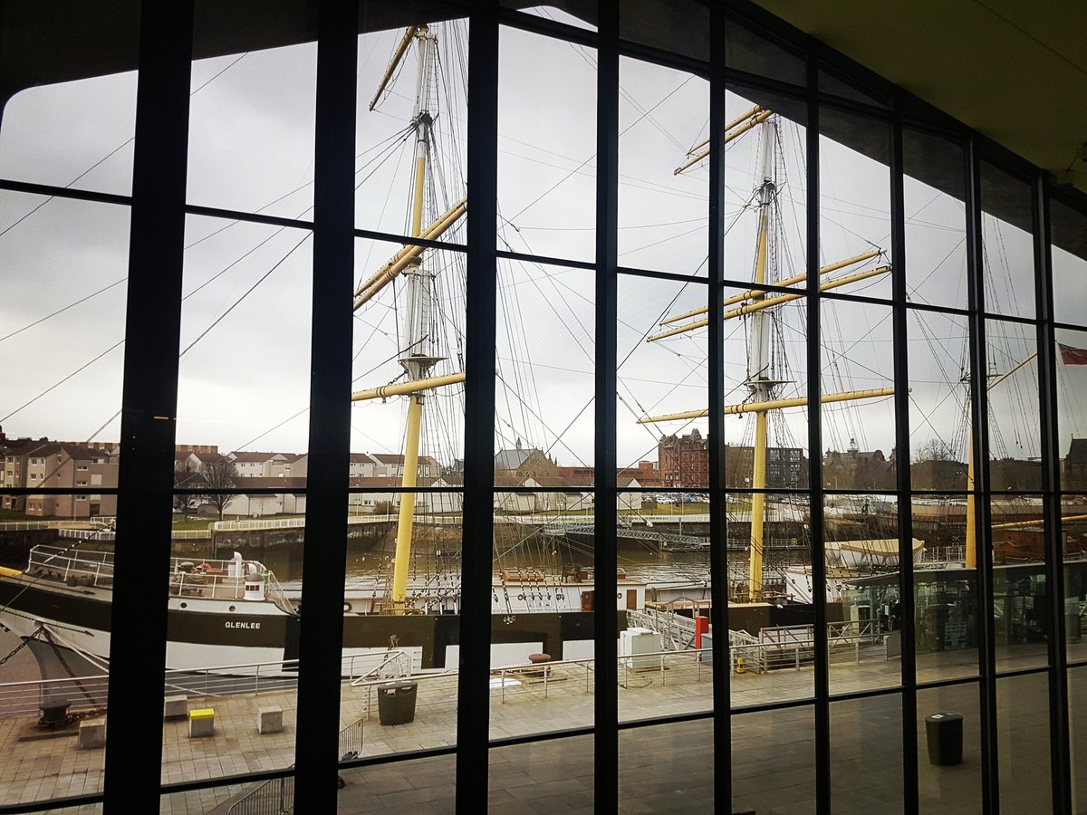 The_Tall_Ship's tweet photo. We didn't have to go far for today's Glasgow's Leading Attractions meeting as it was held in @riversidemuseum! 😉 To find out about all the #attractions involved across the city check out @GlasgowLA 👍 #makeeverydayamazing #glasgow #VisitScotland #peoplemakeglasgow https://t.co/OtgkI6RcNd