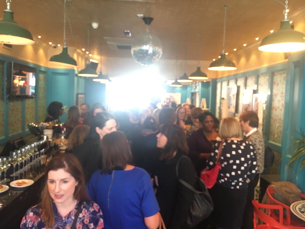 MelCroley's tweet photo. It’s very busy @WISHLondonGB famous lunch during CIH Brighton. Celebrating 20 years of @wish_gb on #InternationalWomenDay2018 https://t.co/gFoXNDjVxr