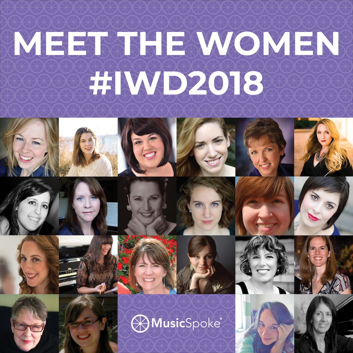 Meet the Women of MusicSpoke. Happy #IWD2018. #SupportLivingArtists #SupportWomenArtists #FemaleFounders