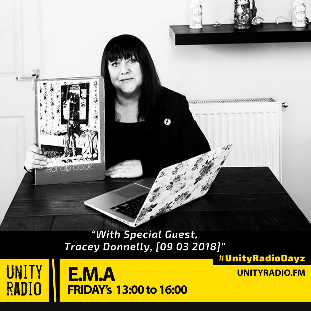 #Tomorrow on the <a href="/E_M_A_DJ/">E.M.A</a> show we have special guests international photographer <a href="/emmoore/">Elspeth Moore</a> &amp; @hunkydorystuff Music promoter <a href="/DonnellyTracey/">Tracey Donnelly</a> For #E.M.A WoWmen of the year, nominated by @laurajgraham. Tune In from 1PM
#Emmoore #DonnellyTracey #UnityRadio #Manchester