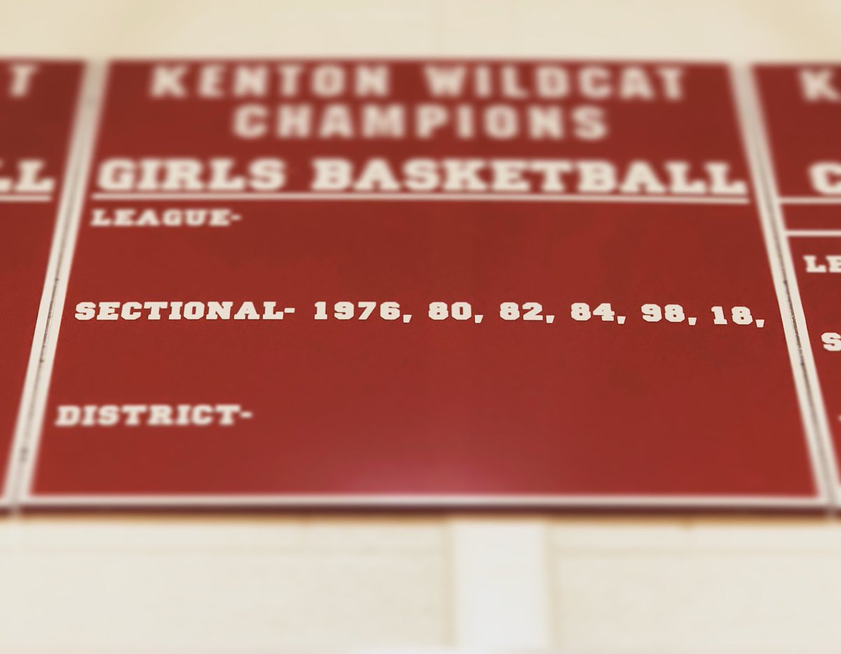 KentonWildcats's tweet photo. 20 years in the making...The Lady Wildcats added to their board! #WildcatPride 🏀🐾 https://t.co/FbnPsSIKuz