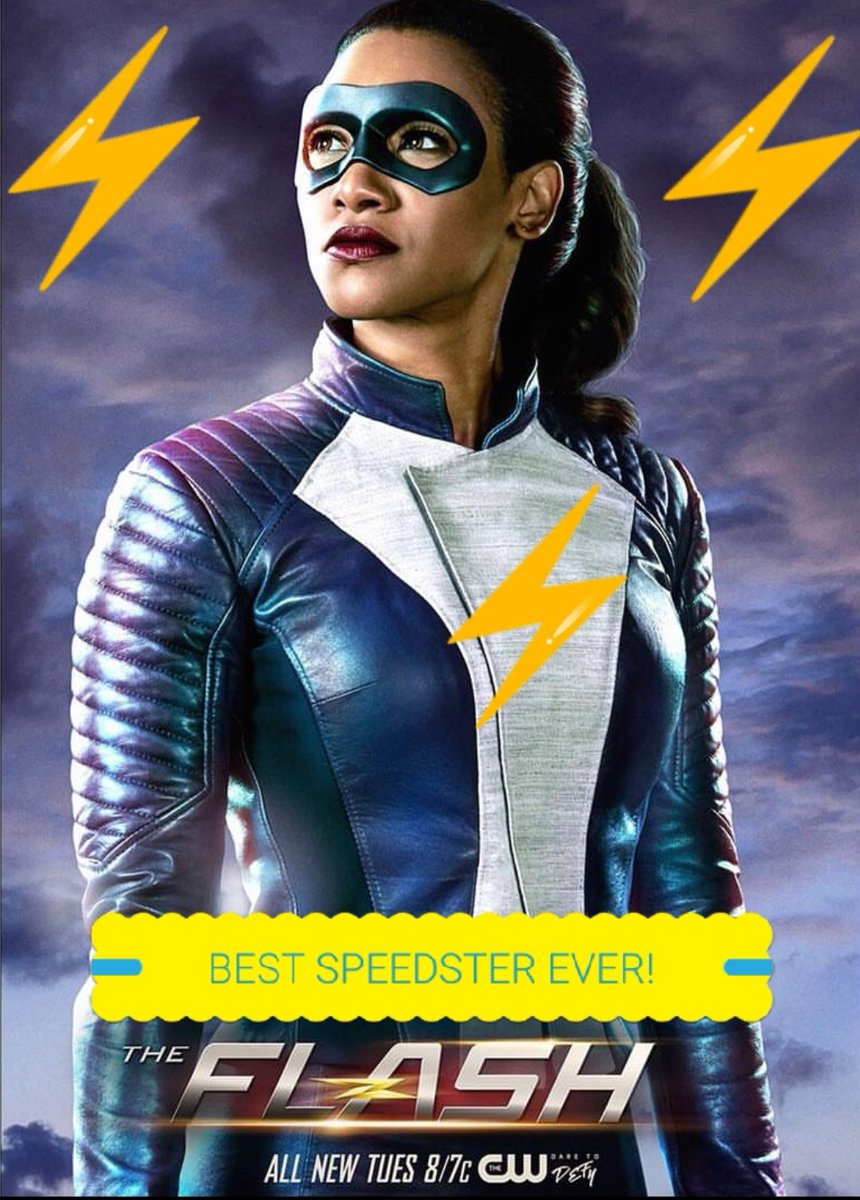 CandicanesU's tweet photo. GREAT DAY IN THE COUNTDOWN TO 4x16: #RunIrisRun⚡🏃🏾‍♀️  cuz

#InternationalWomensDay 

        DAY -5  Thurs March 8th 

      WHO IS IRIS WEST-ALLEN?

 ⚡She's Flash's LIGHTNING ROD⚡

   Barry said what he said in 4x15!!!

#WestAllen
#TheFlash
#AceReporter 
#TeamFlashLeader https://t.co/zxR0hYHbCv
