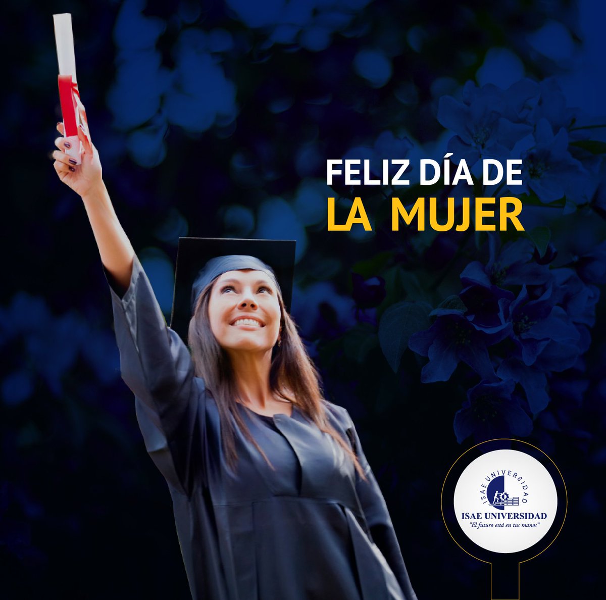 ISAEUniversidad's tweet photo. Ningún país ha superados los problemas de desigualdad de género. Por ello este día se debe rescatar que hacer mujer no es sinónimo limitaciones si no que las oportunidades son iguales para todo. Emma Watson. Feliz Día de la Mujer #mujres https://t.co/ioCOGvU6ha