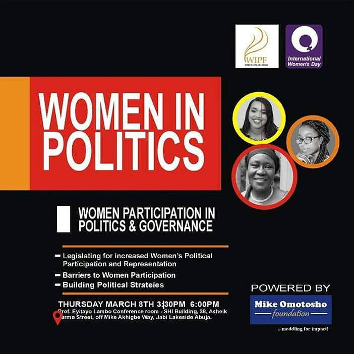 engageradiong's tweet photo. Listen Live on #EngageRadio from 4PM

https://t.co/bD3aRvUVqK

#WomenInPolitics
Women Participation In Politics &amp; Governance

Powered by @MOFoundationNG 

#womeninpolitics #internationalwomensday 
@MikeOmotosho @seunogunnoiki https://t.co/fLN5FDYNt7