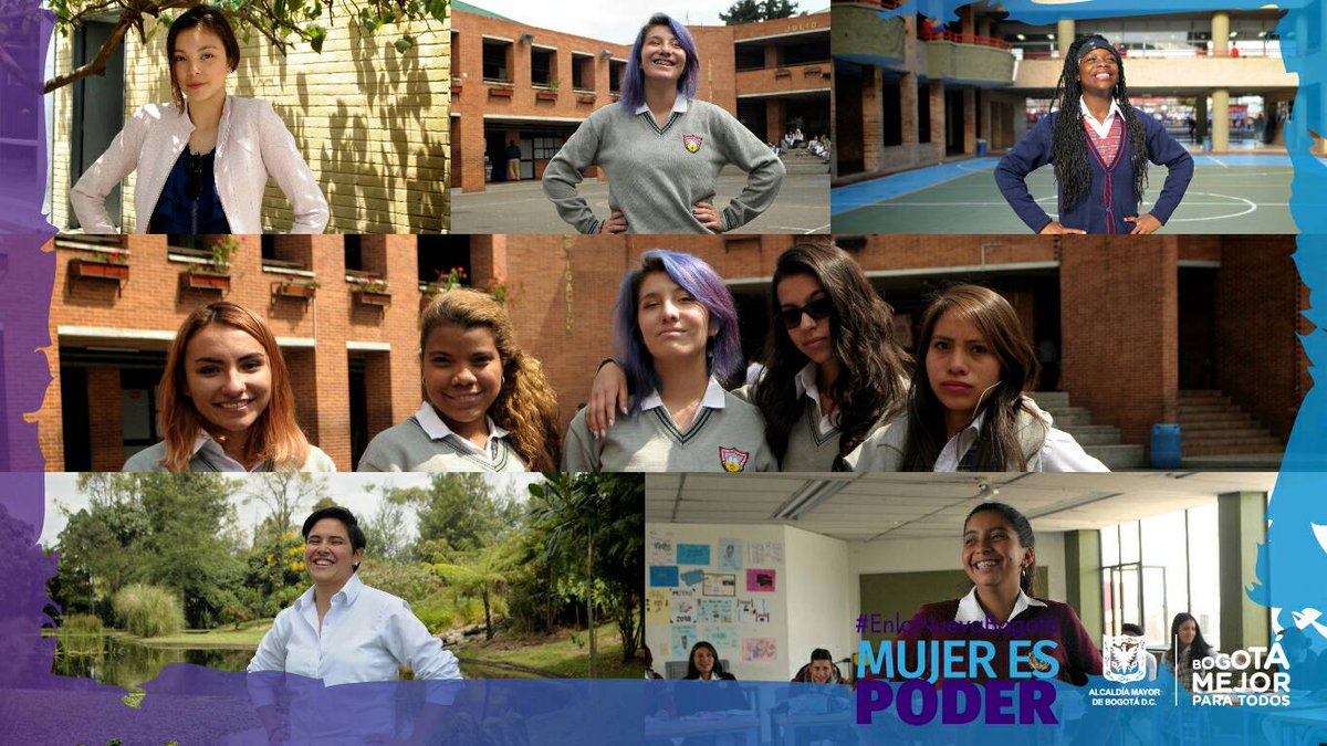 idartes's tweet photo. Mujeres que individual y colectivamente #EnLaNuevaBogotá construimos, transformamos, dirigimos, lideramos. #MujerEsPoder https://t.co/MomEsf0HfY