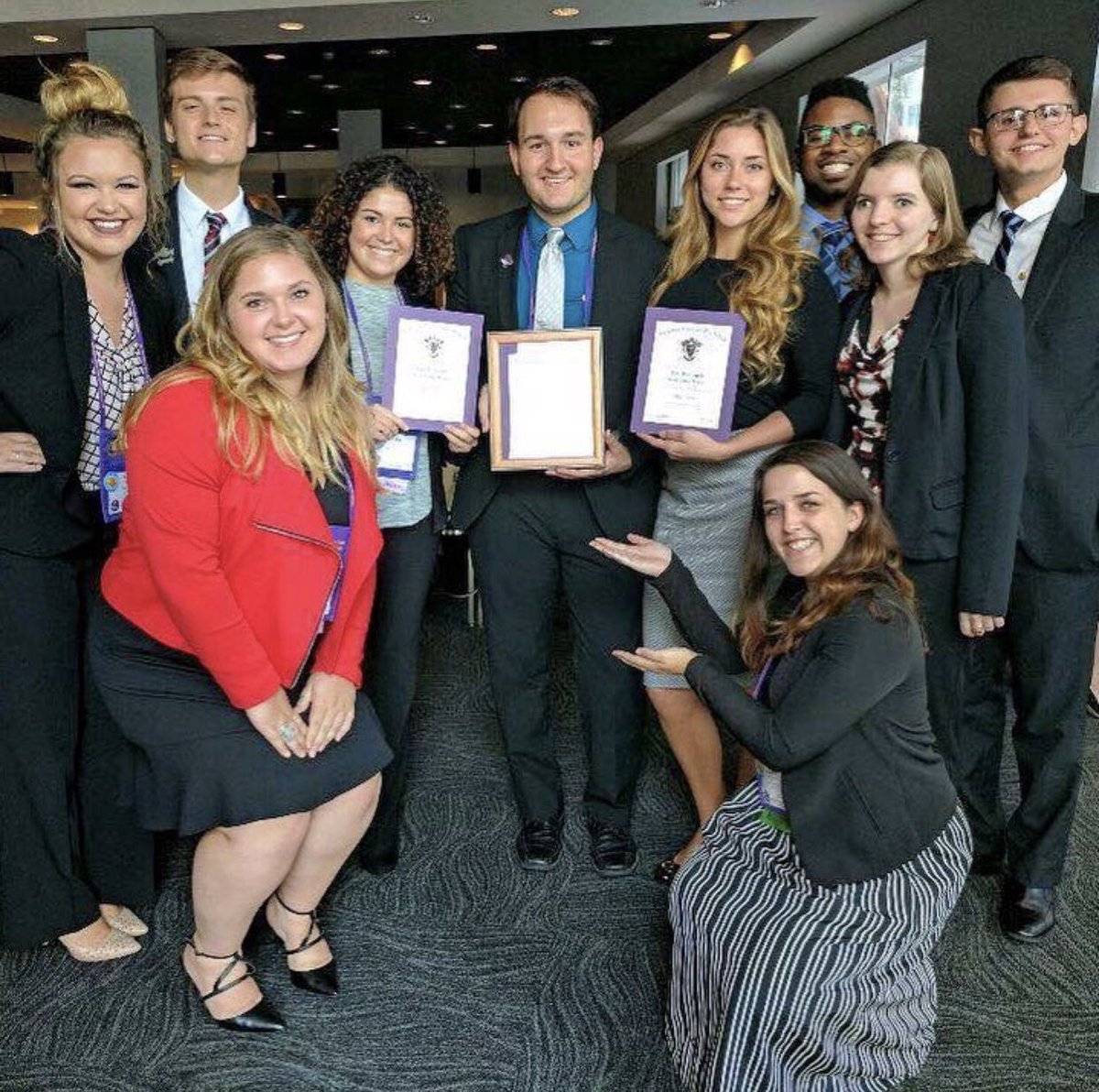 Celebrate #InternationalWomansDay today! In 1975, #ΔΣΠ became the FIRST business fraternity to officially initiate women! Since then, our co-ed organization has continued to create leadership and growth opportunities for women across the globe! 💛💜
