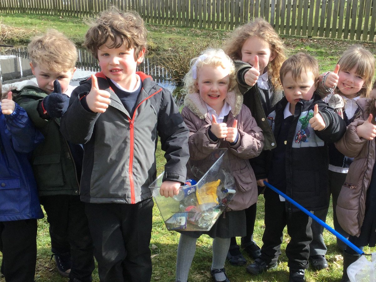 castleparksch's tweet photo. Thank you to the children in Early Years who helped to collect the rubbish from our pond.  We hope to see the frogspawn shortly. https://t.co/oRc0OA0Vih