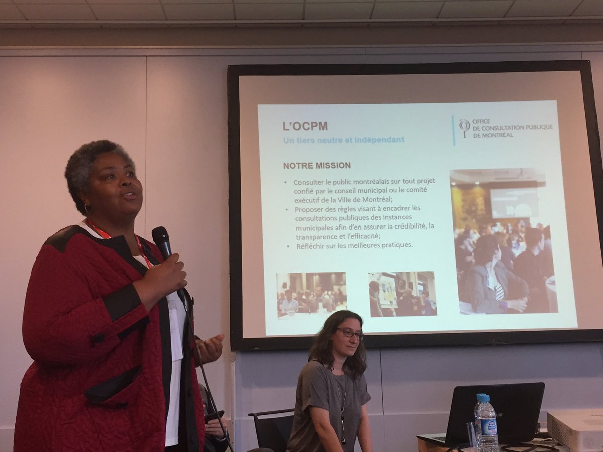 gelebart_e's tweet photo. Comment un organisme de consultation publique construit son indépendance, modèle inspirant de @OCPMontreal #rencontrespart2018 #cdla44 https://t.co/G2Iy8s5rtL