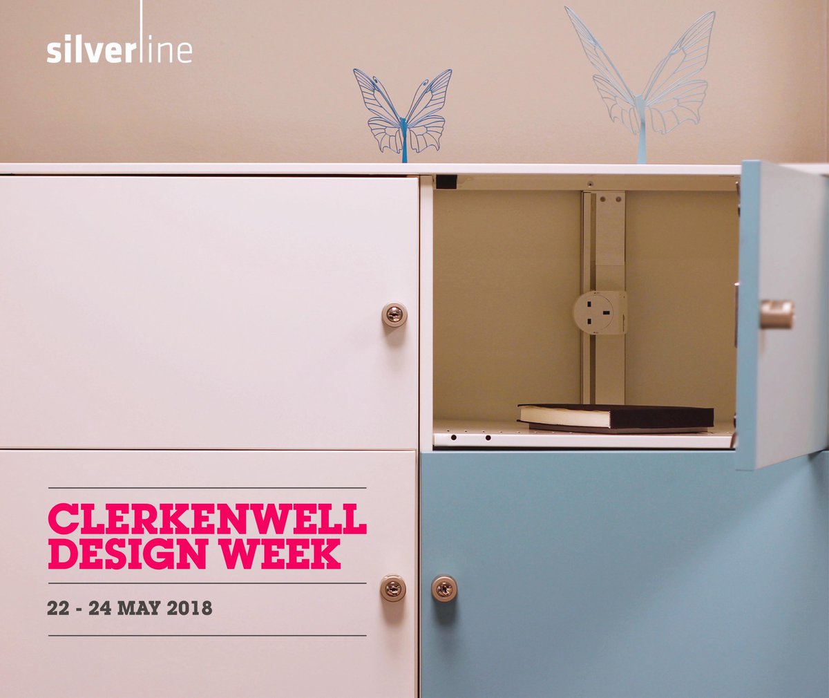 GroupSoffice's tweet photo. The countdown is on and Clerkenwell Design Week 2018 is exactly 2 months away!
Don’t miss this amazing week and sign up in: https://t.co/FTOjNaSEsv

Silverline comes stronger as never, come to The Gallery and find our new products! https://t.co/yh2lkyRnn5