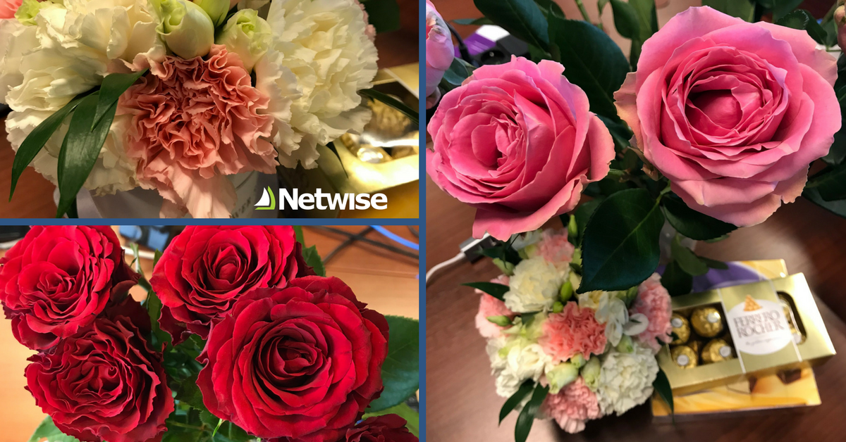 NetwisePL's tweet photo. Świętujemy Dzień Kobiet 🌹Wszystkiego najlepszego dla Pań, szczególnie tych pracujących w IT! #InternationalWomensDay #NetwisePL https://t.co/StVyb5gxZB