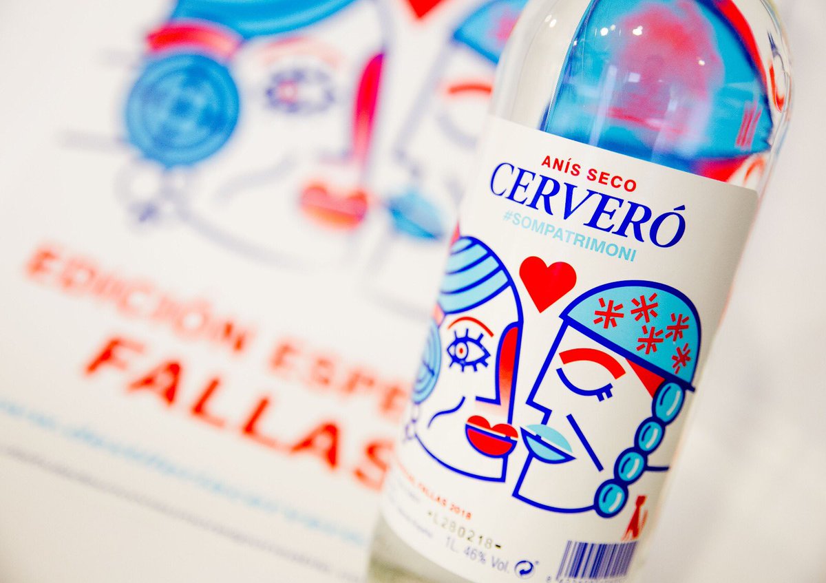 Desde #Valencia ya se preparan para las #fallas <a href="/AnisCervero/">Destil·leria Cerveró</a>